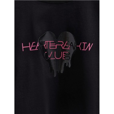 Футболки CONTE LD 2715 Укороченная футболка из хлопка с рисунком