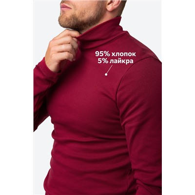 Мужская водолазка из рибаны Happyfox