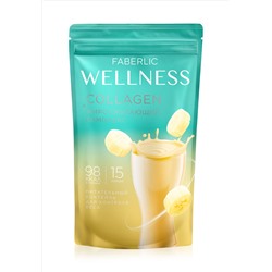 Протеиновый коктейль с коллагеном и жиросжигающим комплексом Wellness, вкус «Банан»