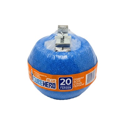 Бомбочка для ванн CUBEHERO синяя, 210 г МИКС