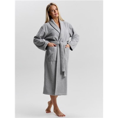 Халат женский Комфорт-3 (Светло-серый)