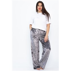 Брюки Таинственное очарование (серо-бежевые) Б14682-25М