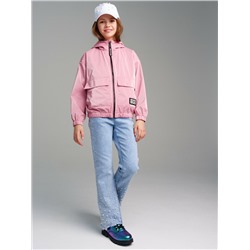 Куртка текстильная с полиуретановым покрытием для девочек