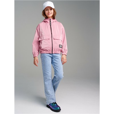 Куртка текстильная с полиуретановым покрытием для девочек