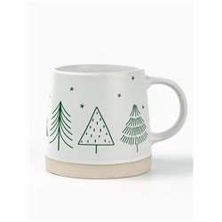 Кружка новогодняя керамическая «Пусть случится чудо», 360 мл, ручная работа