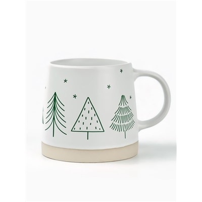 Кружка новогодняя керамическая «Пусть случится чудо», 360 мл, ручная работа