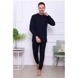 1056 Костюм мужской домашний (Синий)
