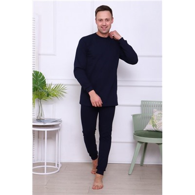 1056 Костюм мужской домашний (Синий)