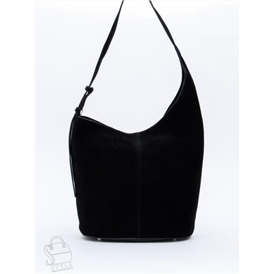 Сумка женская кожаная 1007M black Polina&Eiterou