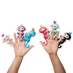 Интерактивная обезьянка Fingerlings (аналог), 12 см
