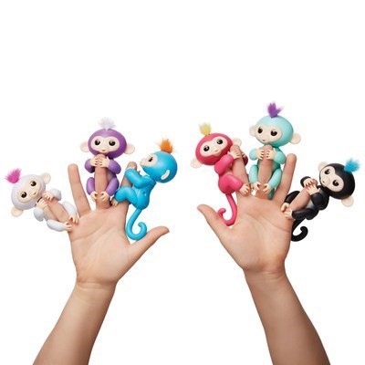 Интерактивная обезьянка Fingerlings (аналог), 12 см