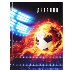 Дневник 1-4кл, тв обл .глянц/лам, 48л, Calligrata "Футбол новый"