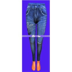 3 штуки - Лосины женские, подростковые внутри с мехом джинс