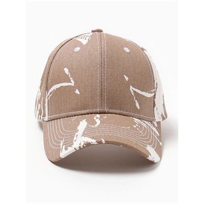 Кепка унисекс твил MINAKU, светло-коричневая, размер 58, хлопок 100%