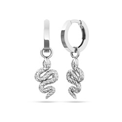 Серьги из серебра без вставки, ЗК0201637