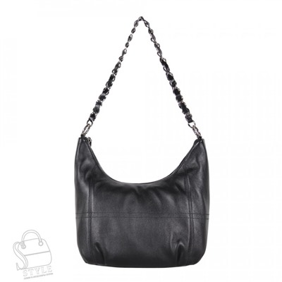 Сумка женская кожаная 8559 black Polina&Eiterou