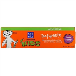 Kiss My Face, Obsessively Kids, Toothpaste, Berry Smart, 4 oz (113 g)