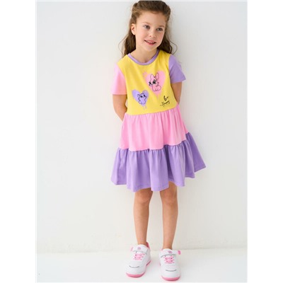 Платье трикотажное для девочек