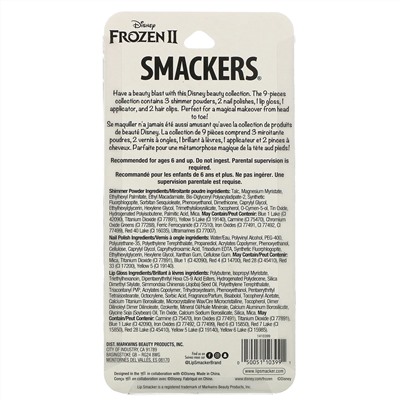 Lip Smacker, Frozen II, набор для красоты из 9 предметов