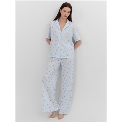 КОМПЛЕКТ ЖЕНСКИЙ (РУБАШКА, БРЮКИ) 592554