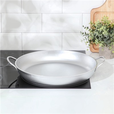 Сковорода KUKMARA, d=36 см, две ручки, литой алюминий