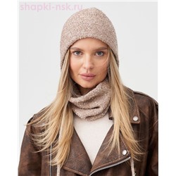 Фея пряжа Альпака пайетки Чепчик (56-58)