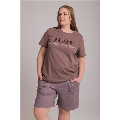 Пижама футболка и шорты М325294Пк