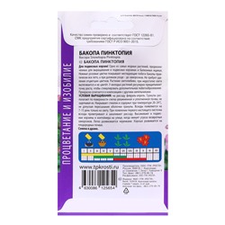 Семена цветов Бакопа "Пинктопия", 5 шт