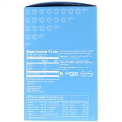 Vital Proteins, пептиды коллагена, без вкуса, 20 пакетиков, весом 10 г (0,35 унции) каждый