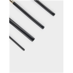 Столовые приборы Magistro «Версаль», 4 предмета, нержавеющая сталь, золотистые, чёрные