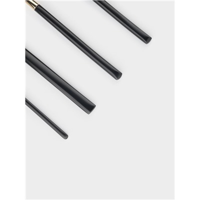 Столовые приборы Magistro «Версаль», 4 предмета, нержавеющая сталь, золотистые, чёрные