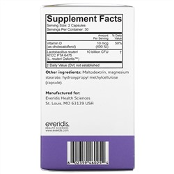 BioGaia, Osfortis With Vitamin D, 60 Capsules