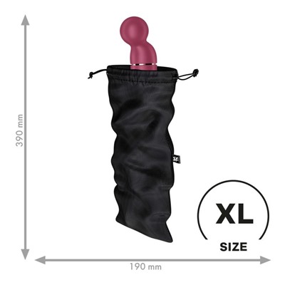 Черный мешочек для хранения игрушек Treasure Bag XL