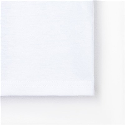 Футболка женская KAFTAN WINE NOT, белая, размер 40-42