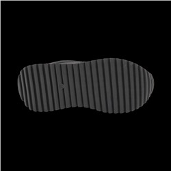 Кроссовки из натуральной кожи ZJ005-3 черные