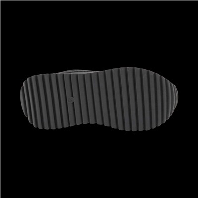 Кроссовки из натуральной кожи ZJ005-3 черные