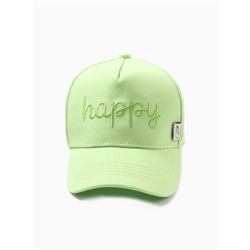 Кепка детская KAFTAN Happy, зелёная, размер 54