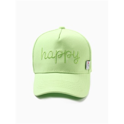 Кепка детская KAFTAN Happy, зелёная, размер 54