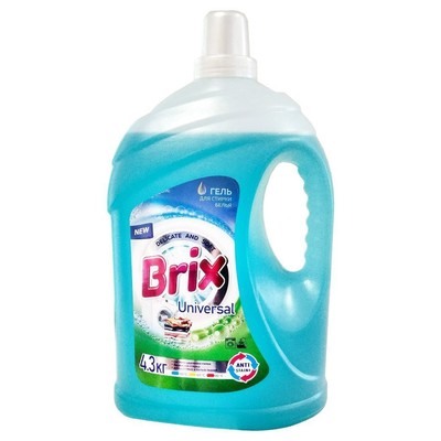 Гель для стирки белья 4,3кг BRIX Universal