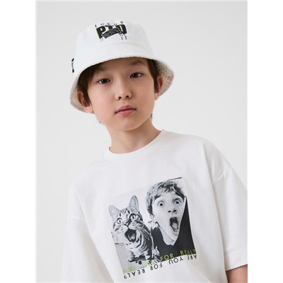 Панама текстильная для мальчиков