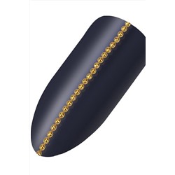 Nail Art Цепочка мелкий шарик, 95 см, золотистый KRISTALLER, 1107610