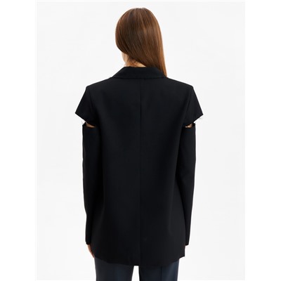 Пиджак женский MINAKU: Classic, чёрный, размер 42-44