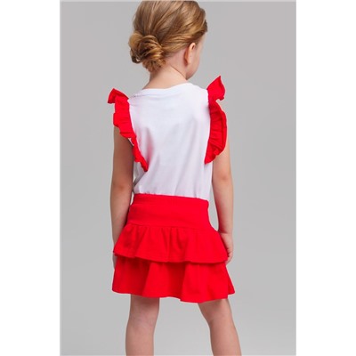 Комплект (Майка+Юбка-шорты) PLAYTODAY, 1121406