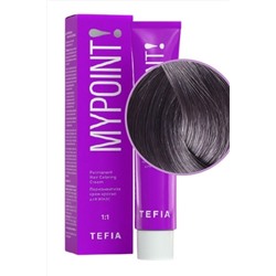 TEFIA Mypoint 7.17 Гель-краска для волос тон в тон / Блондин пепельно-фиолетовый, безаммиачная, 60 мл KRISTALLER, 1128217