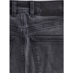 Mom Fit CONTE CON-664 Джинсы mom с эффектом потертости и застежкой на две пуговицы