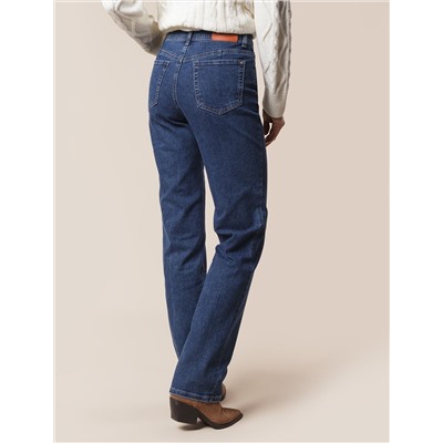 Прямые джинсы из эластичного денима