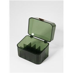 Органайзер для хранения «GREEN», 15 секций, 14×10.5 см, зелёный