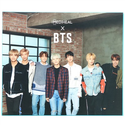 Mediheal, x BTS, специальный набор смягчающих масок, 10 шт., 490 мл