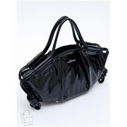 Сумка женская кожаная 1473-2Y black  Polina&Eiterou в Новосибирске