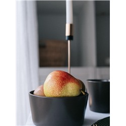 Набор салатников Доляна «Гранит», 4 шт., 800 мл, 14.5×7 см, керамика, коричневый